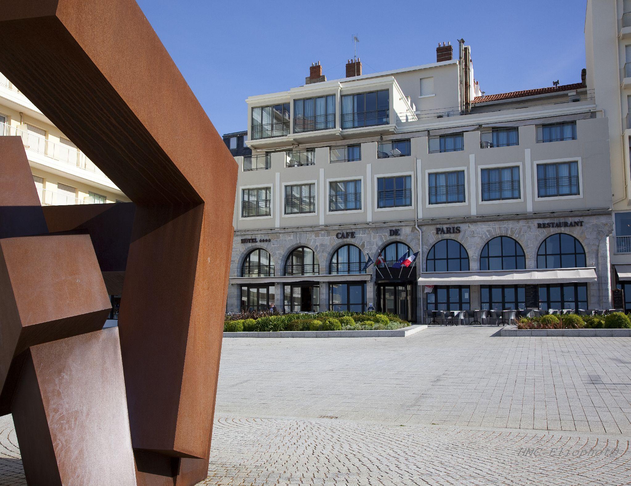 Hotel Le Cafe De Paris Biarritz Eksteriør bilde
