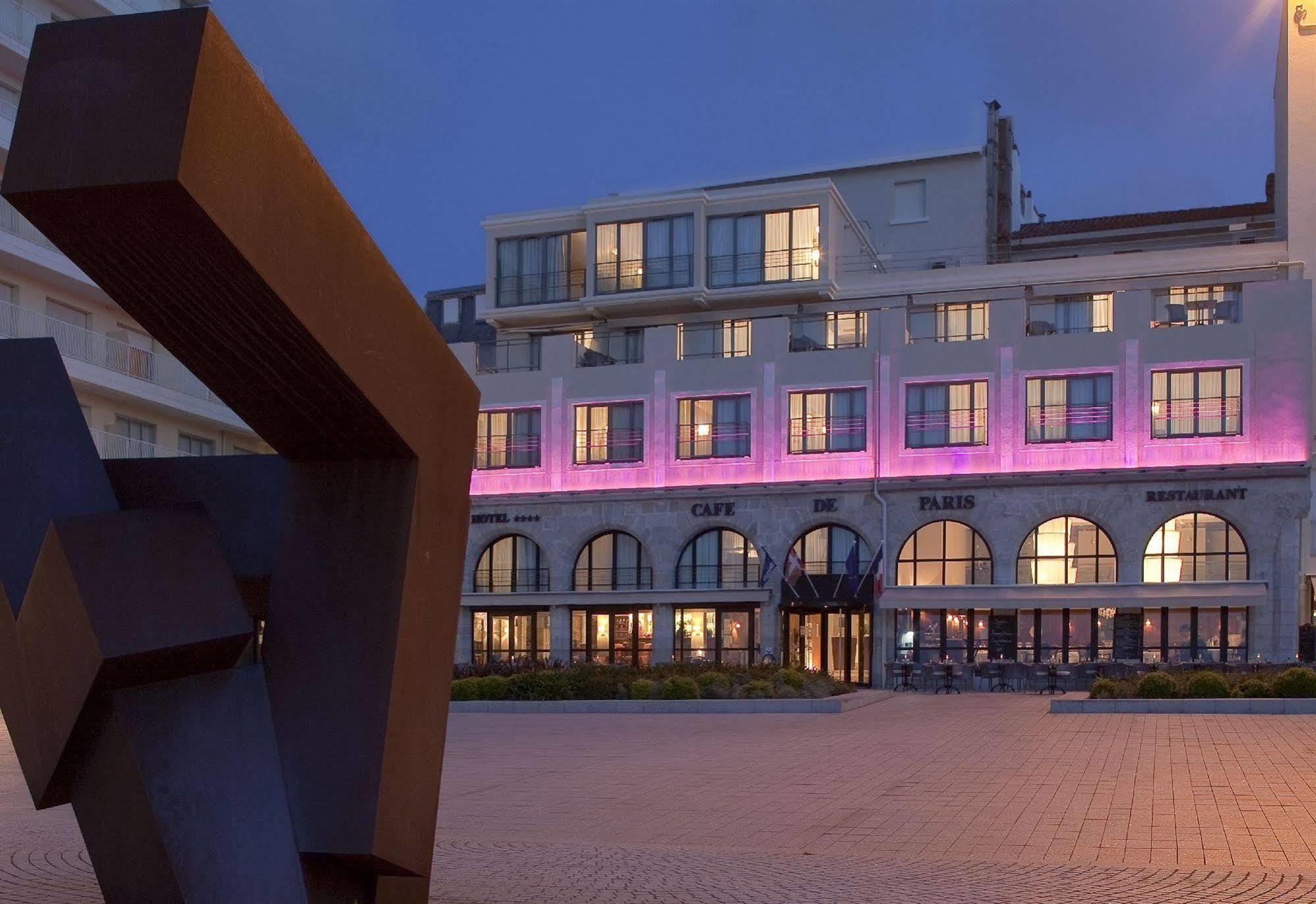 Hotel Le Cafe De Paris Biarritz Eksteriør bilde